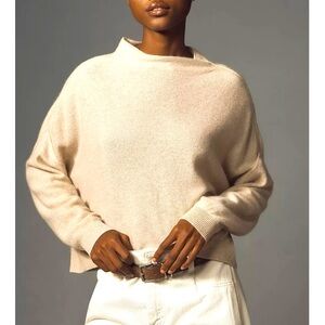 New Anthropologie Cashmere Pilcro ribbed Alani sweater